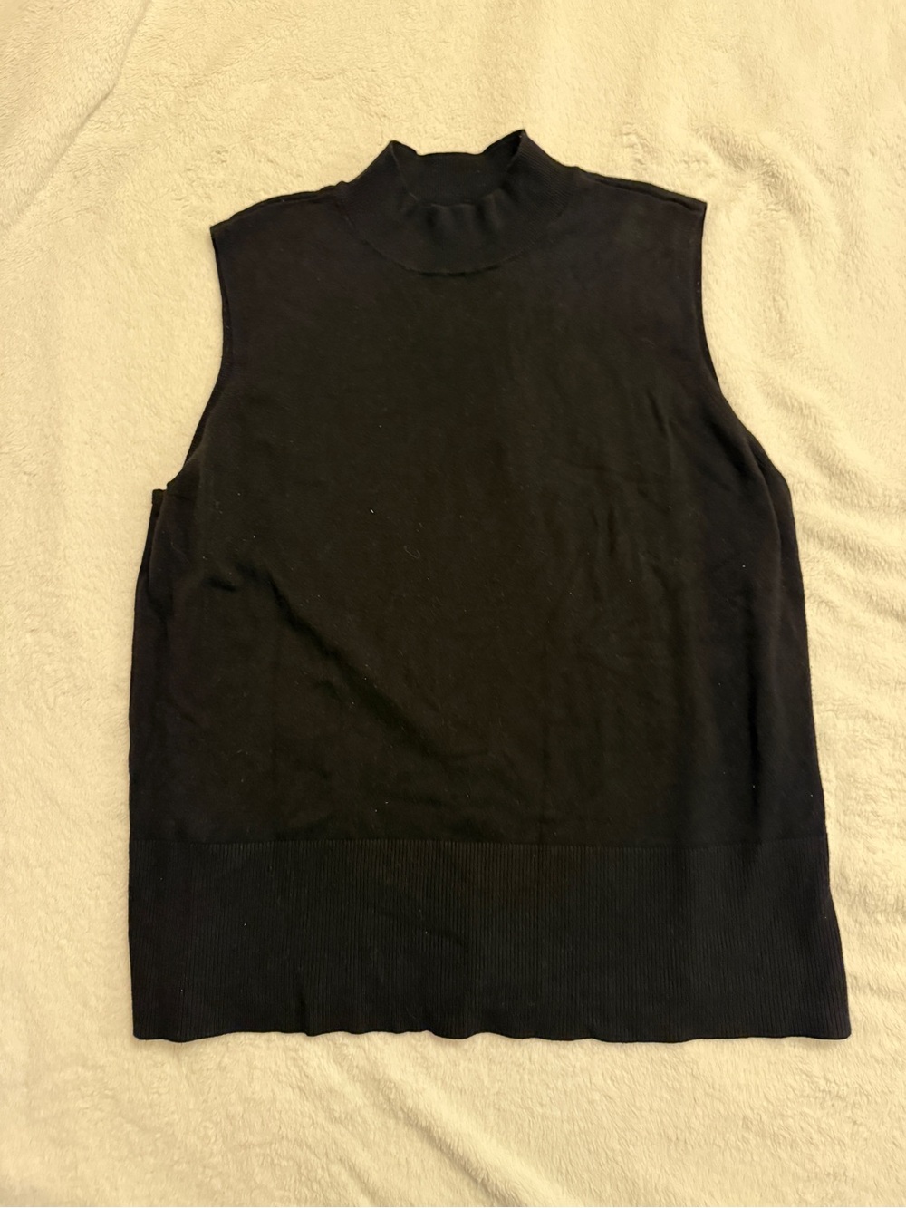 Worthington Black Sweater Vest